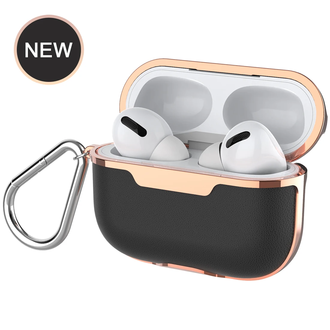 Совместимый для AirPods Pro Чехол из искусственной кожи гарнитура крышка