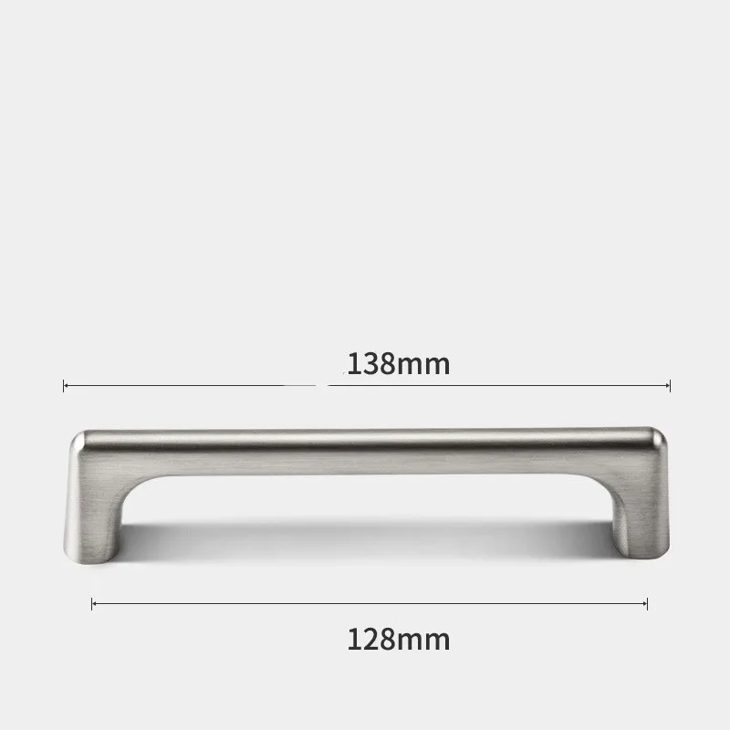 Hole distance 128mm Европейский стиль ручка для шкафа мебельная фурнитура цинковый сплав кухонные дверные ручки для ящика шкафа фурнитура - Цвет: Hole distance 128mm