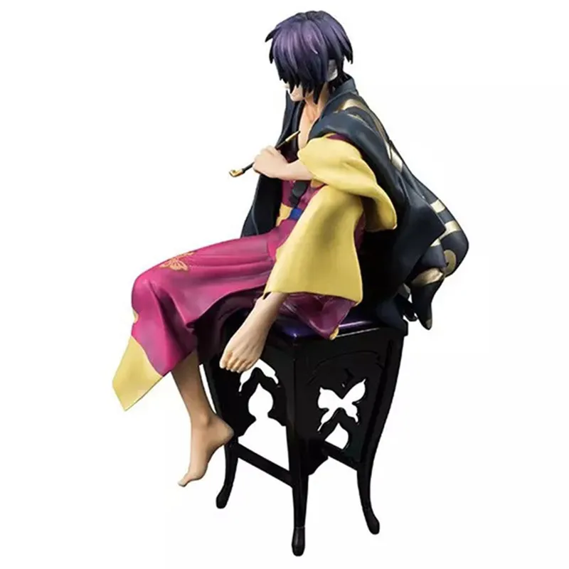 Японского аниме гинтама «Серебряная душа» MegaHouse G.E.M Takasugi Shinsuke ПВХ фигурка Коллекционная модель игрушки A164