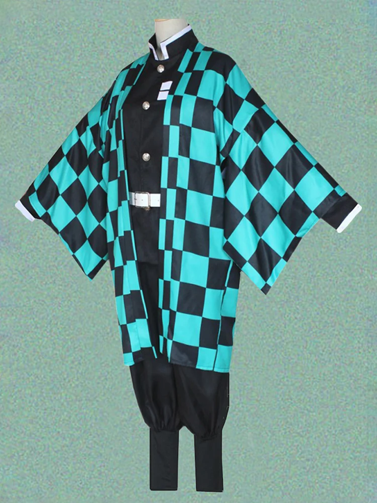 Tanjirou Kamado Cosplay Kimono Costume Unisex Role Play Clothing Demon