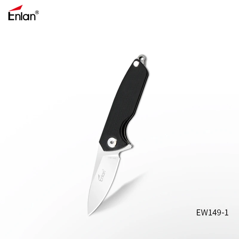 Enlan EW148M 58-60HRC складной нож, инструмент для выживания кемпинга, охотничий карманный нож, тактический инструмент для повседневного использования на открытом воздухе