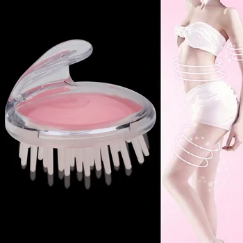 

Silicone Shampoo Scalp Massage Brush Hair Washing Comb Body Shower Brush