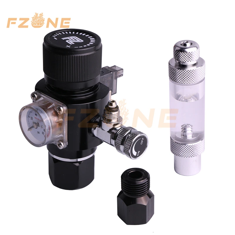 

Wyin New DC12V CO2 Mini Regulator Aquarium Display with Bubble Counter Check Valve For Aquarium Water Plant Fish Tank
