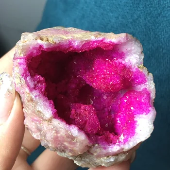 

Natural agate mineral cave, color plating, home decoration & stone craft & gem