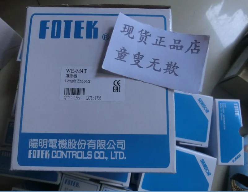 Taiwan Yangming FOTEK WE-M4T Length Transmitter/Meter/Wheel Sensor