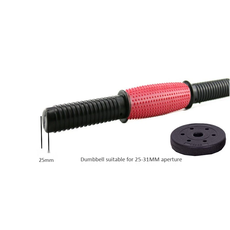 Горячая 1 пара гантели бар спортзал Подъем Вес Штанги Гантели ручки 46 см|Гантели| |
