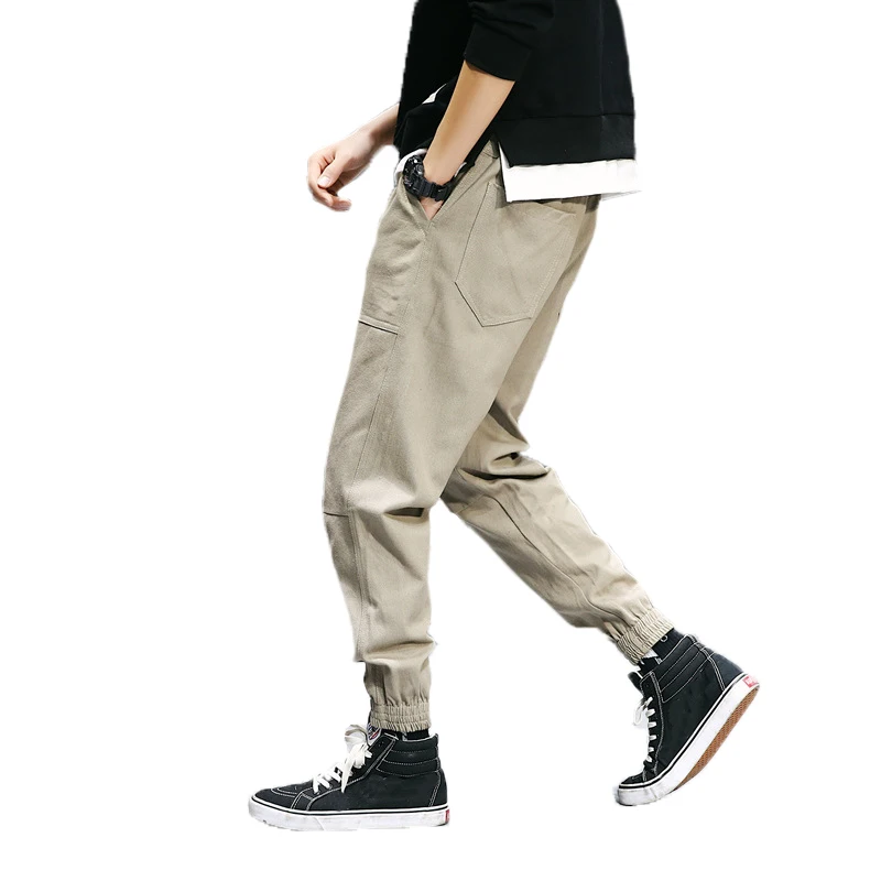 

Fashion New Casual Pants Men's Large Size Cotton Loose Ankle Length Overalls Men's Slim High Quality Harem Pants Size M-5xlfashi
