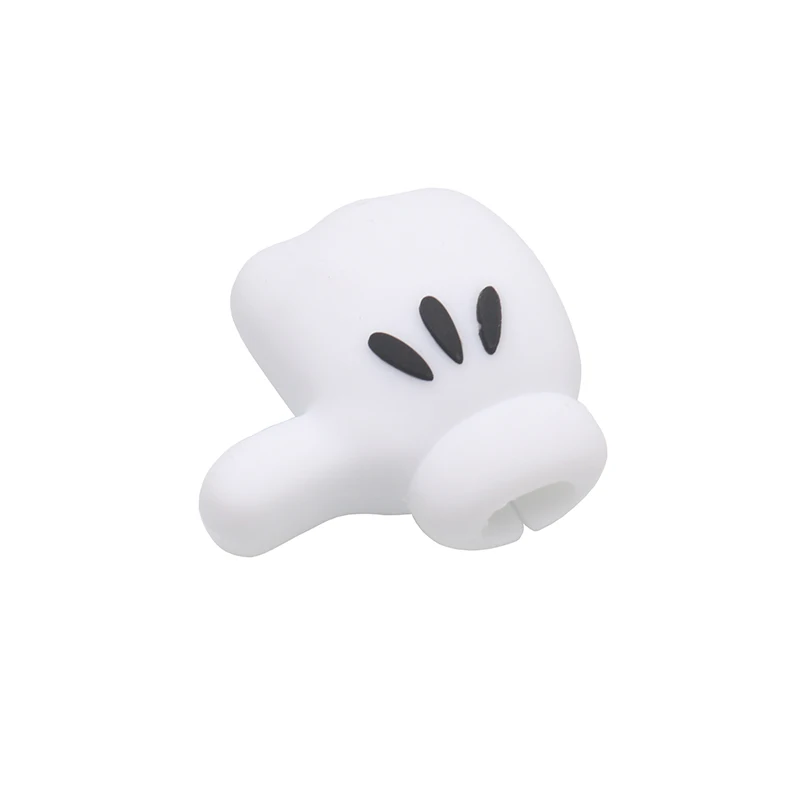 Милый мультфильм animel кабель протектор для iphone usb кабель chompers держатель зарядное устройство провода Органайзер аксессуары для телефонов Прямая поставка - Цвет: Сапфир