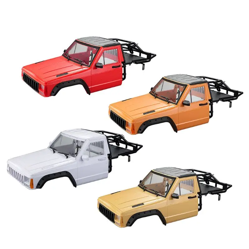 

Car Body Cab with Back-Half Cage for 1/10 RC Crawler TRX4 Axial SCX10 90046