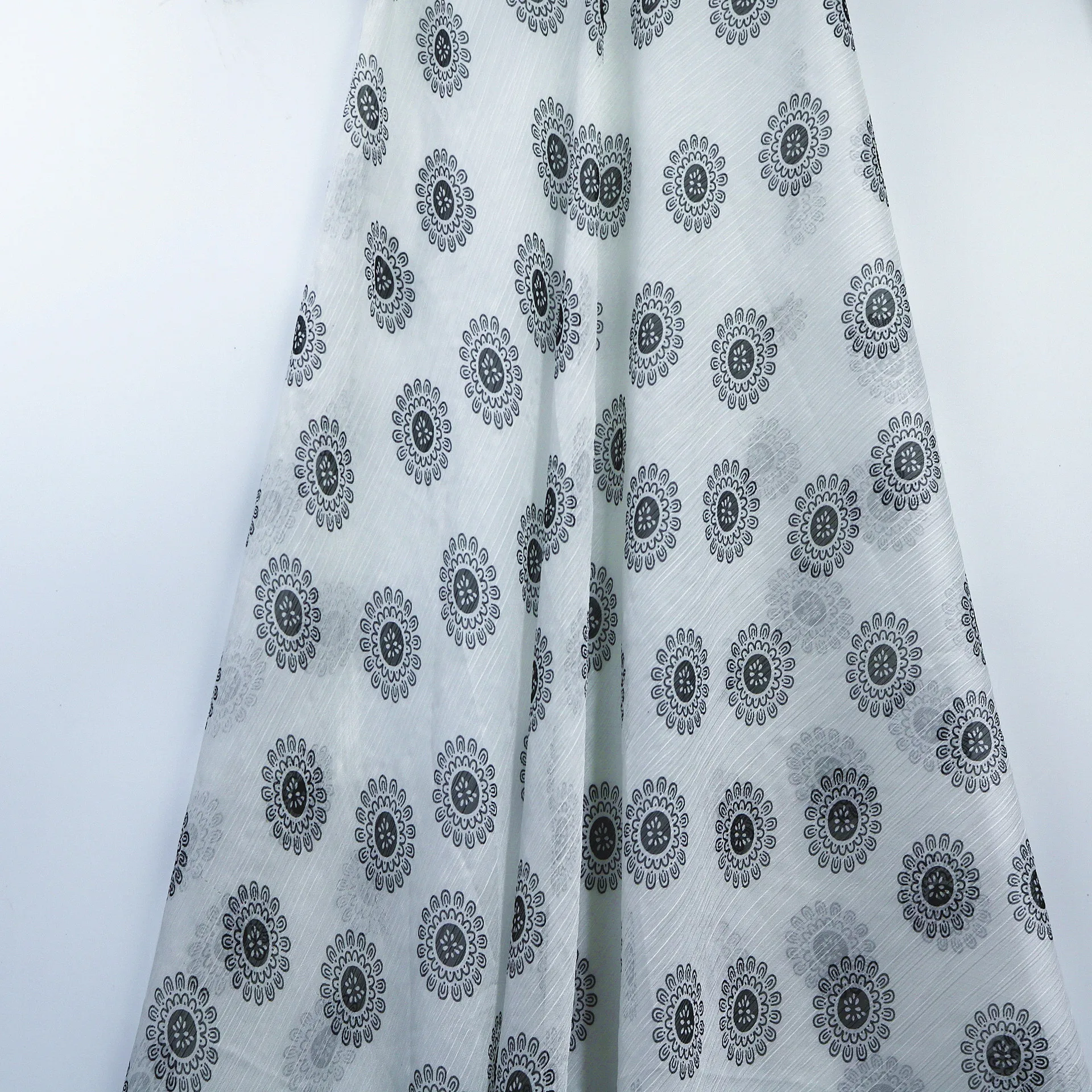 Фабричная Прямая Ткань 50D Tencel шелковая ткань с принтом Европейская и американская Весенняя и летняя модная женская рубашка ткань