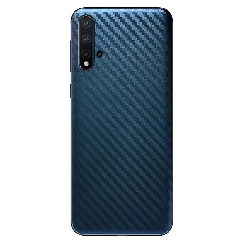 10 шт./лот для huawei honor Nove5 pro/honor nova 5i 3D Градиент из углеродного волокна полное заднее покрытие наклейка защитная пленка