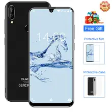 OUKITEL C16 смартфон 2G ram 16G rom четырехъядерный мобильный телефон 5,71 дюймов 2600mAh двойная камера разблокировка Android 9,0 мобильный телефон