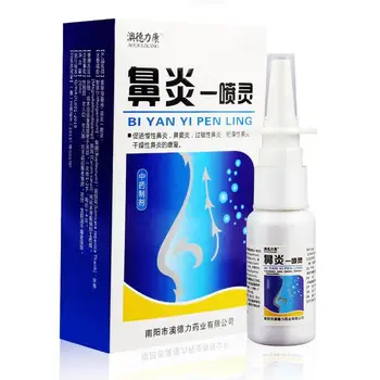 

99 Chinese Traditional Medical Herb Spray Nasal Spray Rhinitis Treatment Nose Care Chronic Rhinitis Sinusitis Spray medicines