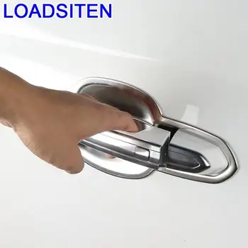 

Car Decorative Modified Chromium Foot Pedal Grille Door Handle Exterior Accessories Trim Mouldings 18 19 FOR Cadillac XT5