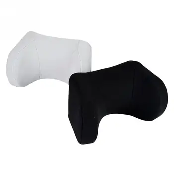 

Auto Car Pillow Seat Neck Resting Headrest Sleeping Pillow Cushion Head Support for Rest Black/White Car Accessories