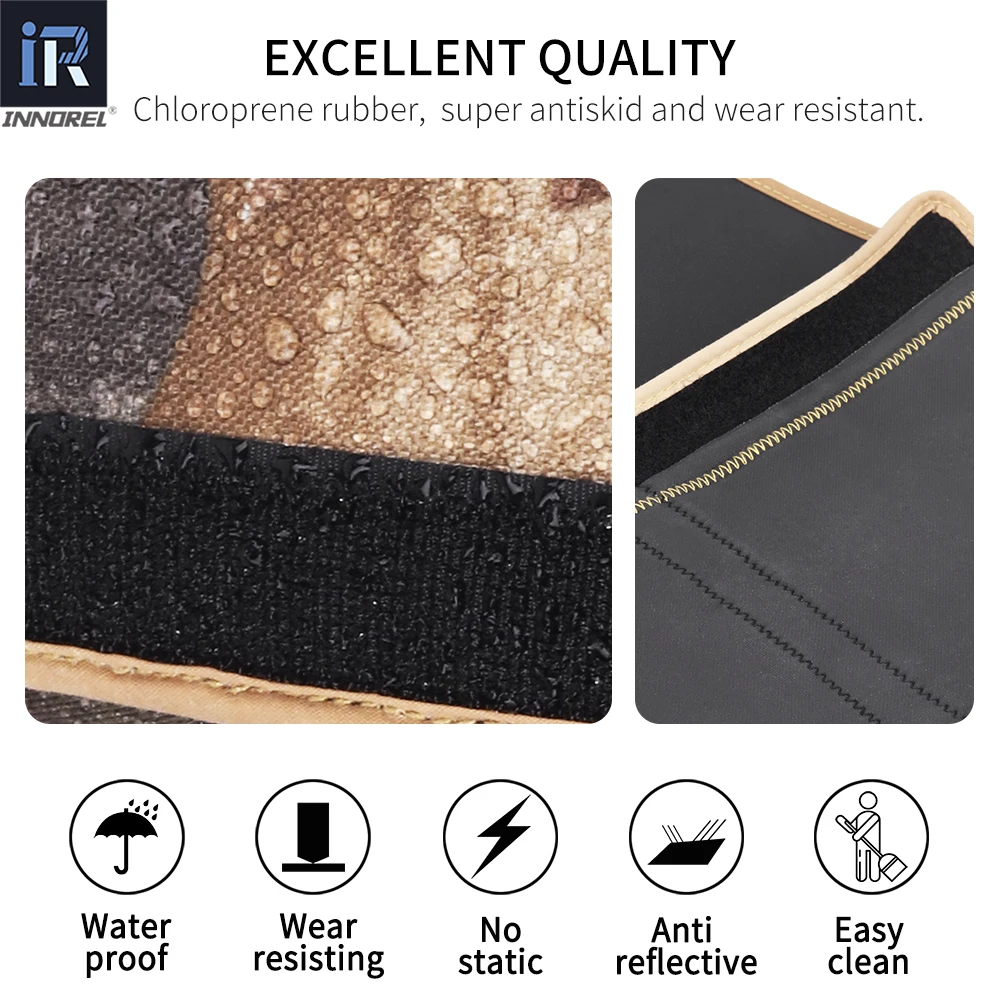 TS40M-Tripod Leg Covers for 40mm Tube Universal Tripod Protective Sleeves and Shoulder Pad Waterproof Brown Camouflage camera tripod