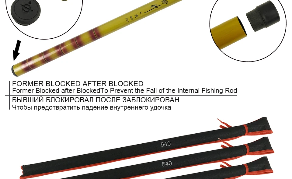 K8356 3.6 4.5 5.4 6.3m FRP carp fishing Telescopic rod winter fishing tackle High strength high hardness Chinese wind Sea rod (14)