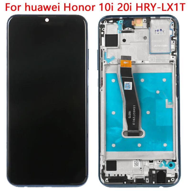 Оригинальный ЖК-дисплей 6 21 дюйма для Huawei Honor 10i зеркальный с рамкой сенсорный