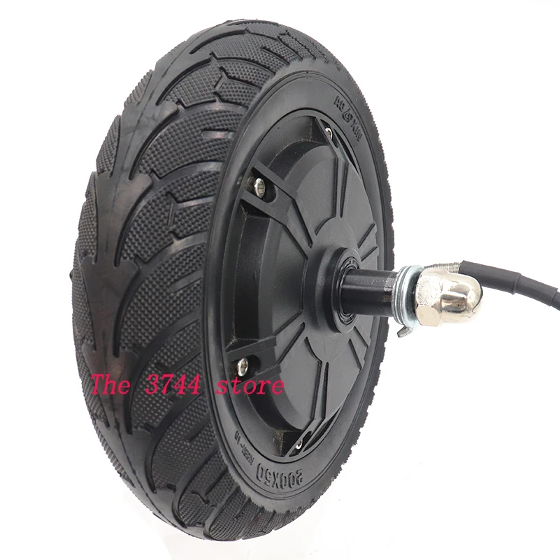 24V 36V 48V 350W motor electric scooter wheel 8inch 200x50 engine