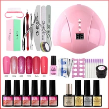 Coodle Máy Sấy Móng Tay Đèn Móng Gel Bộ Dụng Cụ Làm Móng Tay Móng Tay Nghệ Thuật Bán Vĩnh Cửu UV Họa Tiết Dụng Cụ dụng Cụ Làm Móng Bộ Dụng Cụ(China)