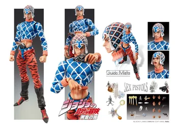 

JOJOs Bizarre Adventure Giorno Giovanna Bruno Bucciarati Action figure toys doll Christmas gift with box