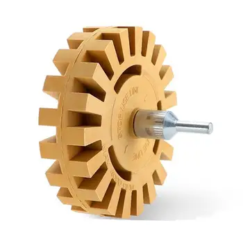 

4 Inch Fast Degumming Grinding Wheel Serrated Removal Car Paint Film Polishing Wheel Degumming Disc