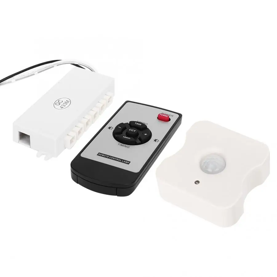 

LED Infrared Motion Sensor Switch with Six-hole Receiver Controller DC5-24V