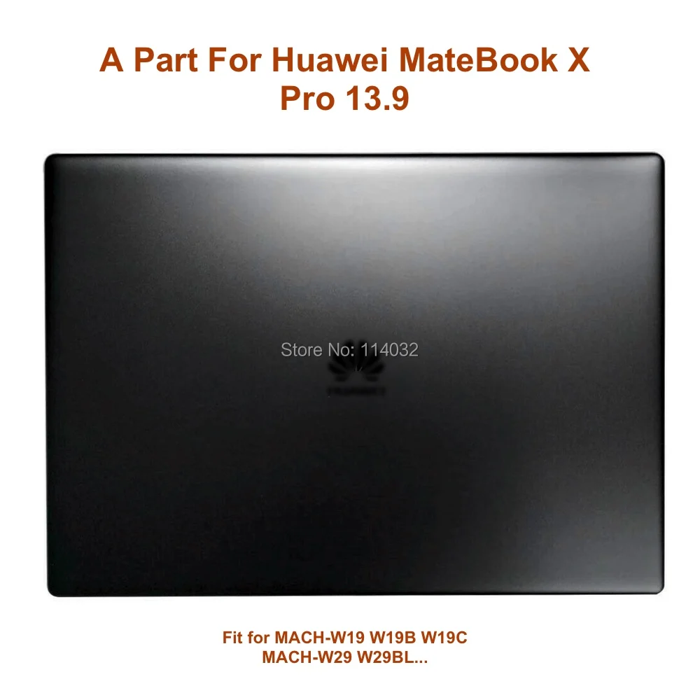 Capa Descanso para Laptop Huawei Tampa Traseira Original para os Modelos Matebook x Pro Segunda Peça W19 W19c W29 W29b Quadros de Laptop - Imagem 2