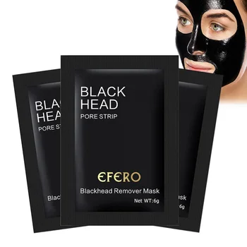 

Black Mask Blackhead Remover Peel Off Mask Mud Face Mask Charcoal Mask Nose Pore Acne Treatment Oil Control Skin Care