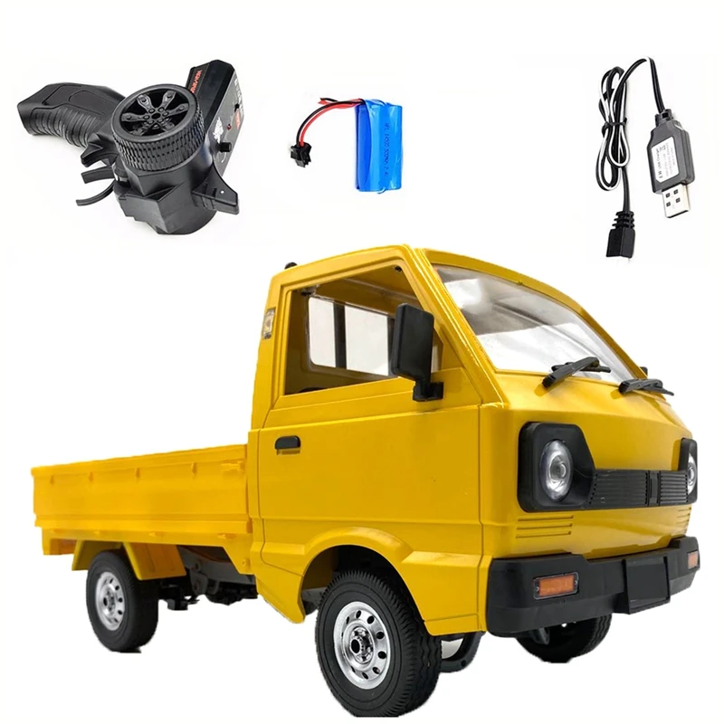 for WPL D12 SUZUKI CARRY 1/10 4WD Simulation Drift Truck Climbing Car LED Light RC Car Toys Boys Kids Gifts