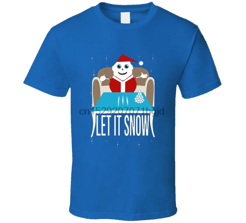 Мужская футболка Let It Snow Walmart кокаин женская | одежда