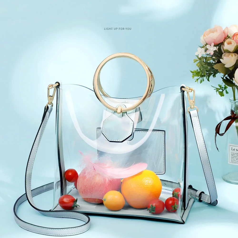 50*120CM Roll Clear Ultra-Transparent PVC Fabric Soft Glass Cloth Waterproof Crystal DIY Craft Decor Protective