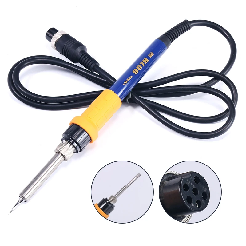 Soldering Iron Handle YIHUA 907A 907G 907I 907F 908A 908B 907K 900H Soldering Iron Handle 878A 8786D 853AAA 995D+ 862BD+ 992DA+ Soldering Station