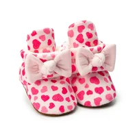 KIDSUN Newborn Baby Socks Shoes Animals Warm Infant Boy Girl Toddler First Walkers Boots Cotton Soft Sole Anti-slip Accessories 2
