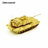 Microworld 3D Metal Puzzle Toys Classic Abrams Tank Model Jigsaw Gift Educational Toy DIY Desktop Christmas Gifts For Adult Teen 2