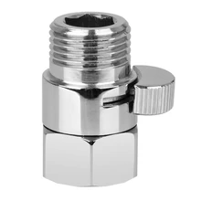 Клапан для контроля воды, латунный клапан для быстрого контроля потока, запорный выключатель, ручной водосберегающий клапан для подачи душевой головки