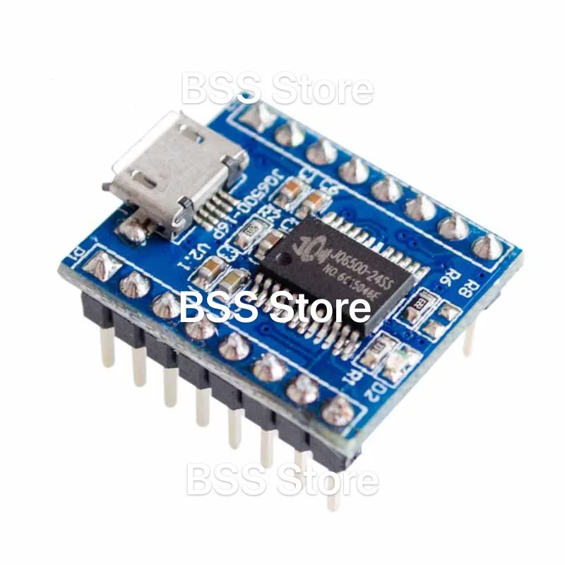 Бесплатная доставка голосовой модуль JQ6500 MP3 MCU последовательное управление