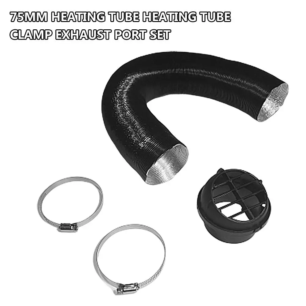 75MM Heater Ducting Air Pipe Car Air Heater Ducting Pipe Hose Line for