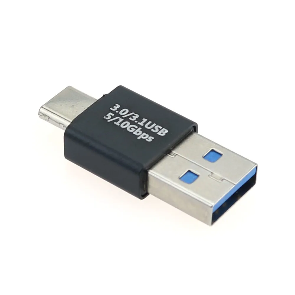 1PCS Type-C USB C Male to USB3.0 Male Plug Adapter Cable Charging Data Sync USB 3.1 Type C Converter type c connector connector adapter cable adapter usb plug socket connector cable connector pcb adapter converter
