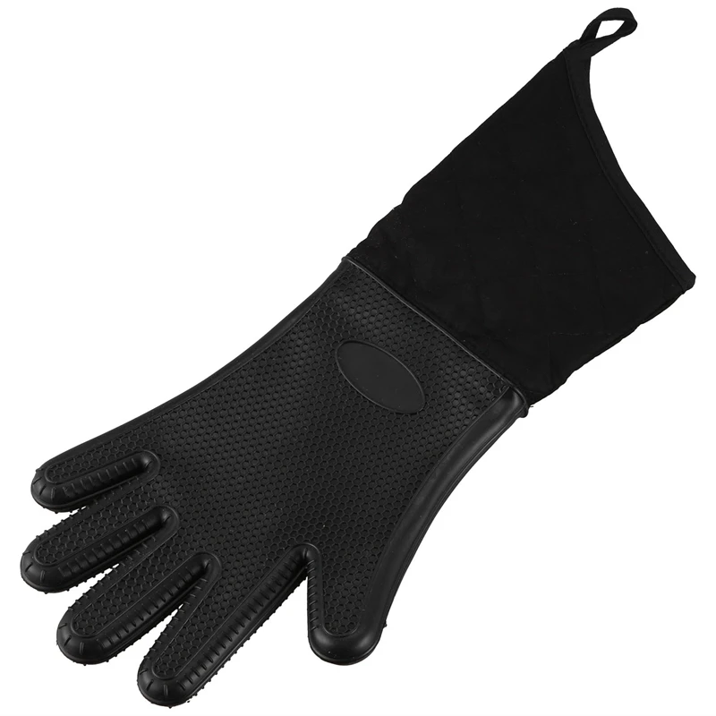 1Pc Food Grade Heat Resistant Silicone Kitchen Barbecue Oven Glove Cooking Bbq Grill Glove Oven Mitt Baking Glove 4 1Pc Food Grade Heat Resistant Silicone Kitchen Barbecue Oven Glove Cooking Bbq Grill Glove Oven Mitt Baking Glove 4