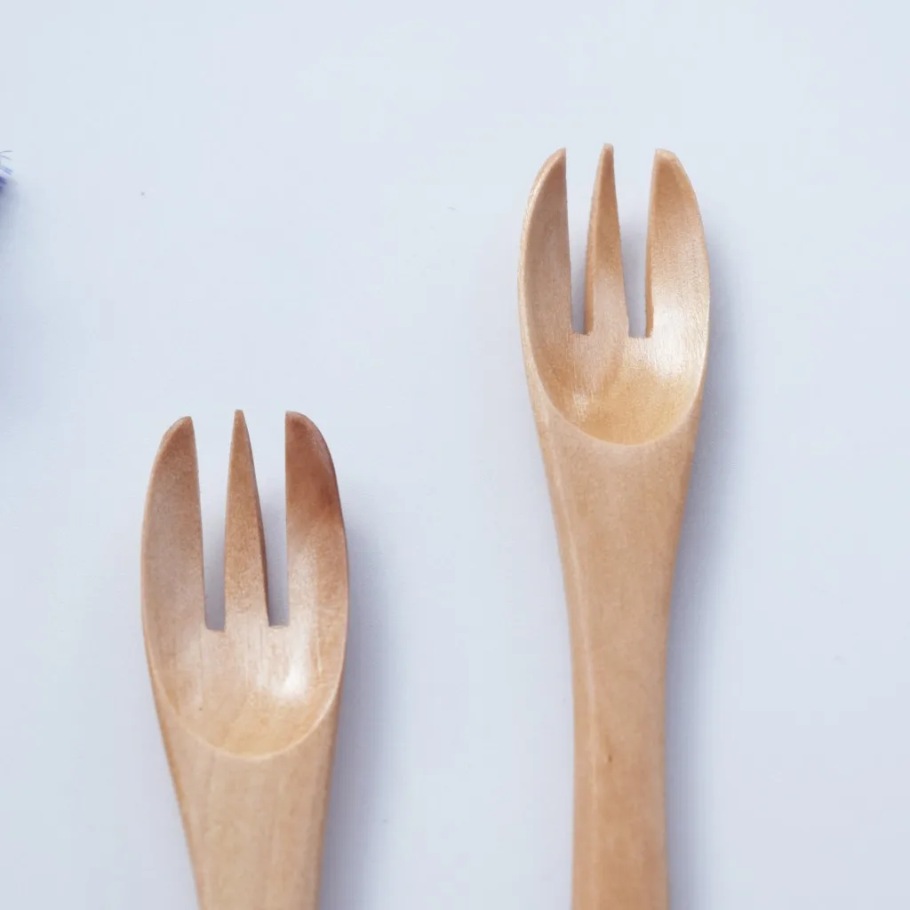 Новые продукты напрямую от производителя продажи креативные фруктовые закуски Wodden вилка японский и корейский стиль деревянные характеристики