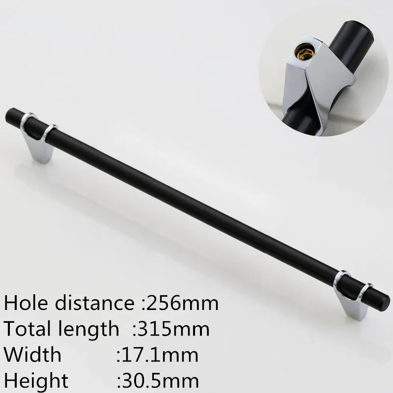 3-256mm KK& FING, современный минималистичный, длинная полоса, дверные ручки для шкафа, ручки для кухонного шкафа, ручки для ящиков, дверные ручки для гардероба, фурнитура - Цвет: 3-256mm