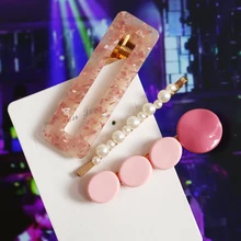 3 шт./компл. Мода Заколки для волос для Для женщин жемчуг хрустальные шпильки для волос для девочек; Милая заколка для волос Заколки ободки модные аксессуары для волос