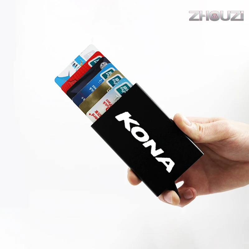 Держатель для кредитных карт мужчин и женщин тонкий противокражный Rfid Бумажник