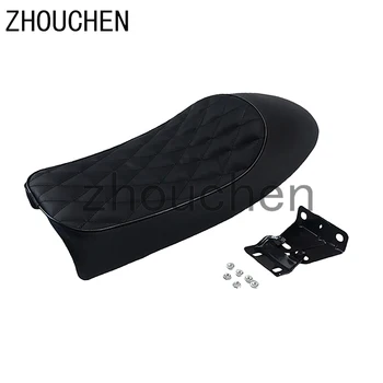 

Hump Vintage Seat Cushion for Honda CB125S CB550 CL350 450 CB CL Retro Cafe Racer (Black)