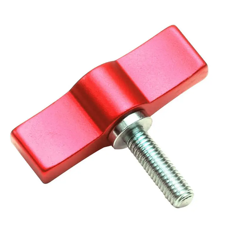 M5 Hand Tighten Screw Aluminum Alloy Handle Adjustable Screws Dslr Camera Photography Accessories( Red) | Электроника