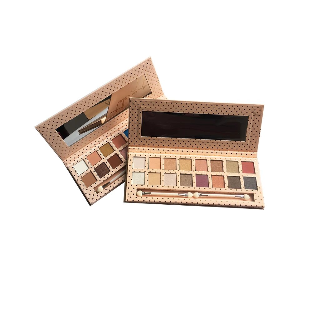 

Eye Shadow 16 colors Matte Shimmer Professional Eye shadow Palette Natural Pressed Powder Glitter colorful Makeup Eye shadows