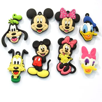 

Disney Mickey Mouse Cartoon Refrigerator Sticker Fridge Magnet Decor Home Decoration Accessories Magnet Fridge Animal Portrait
