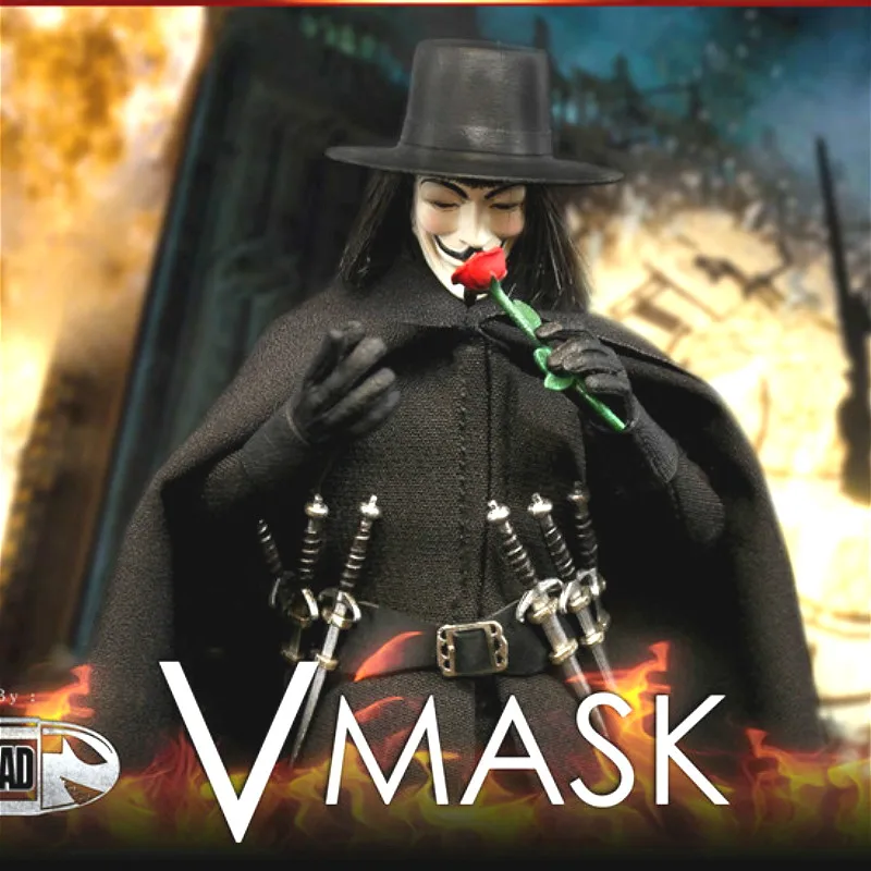 Коллекция экшн-фигурок с цилиндрической головой 1/12 VMASK
