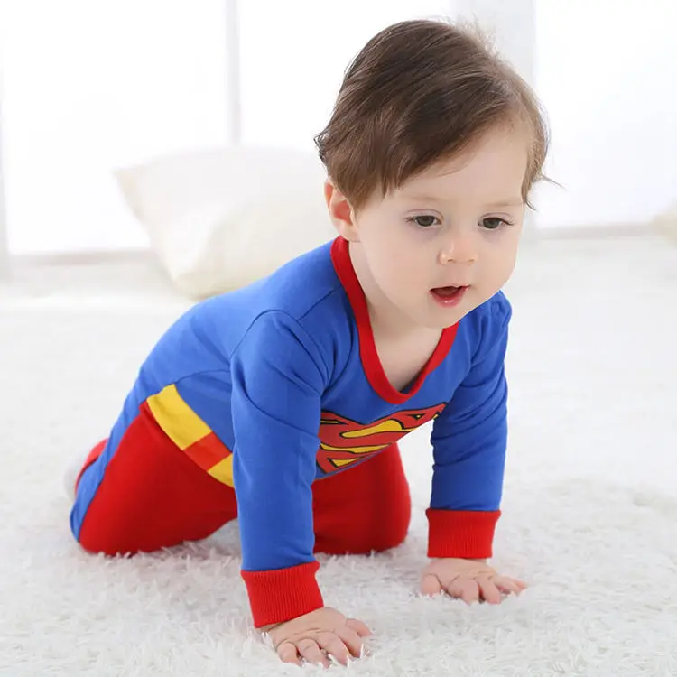 Baby Super Hero Romper Sleeveless Clothes One-piece Toddler 3-6 Months Gift 